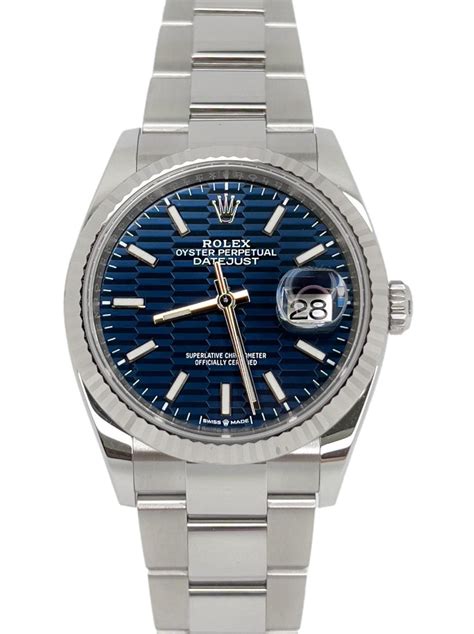 rolex datejust quadrante blu oyster|rolex datejust price chart.